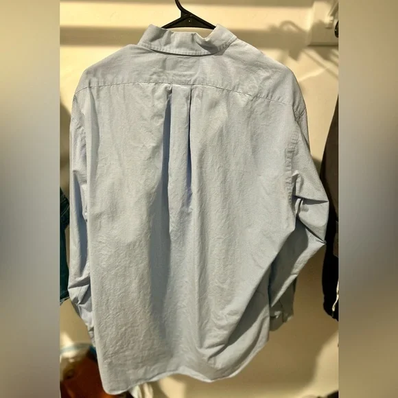 Ralph Lauren Golf Light Blue Casual Button-Down Shirt - Picture 3 of 3